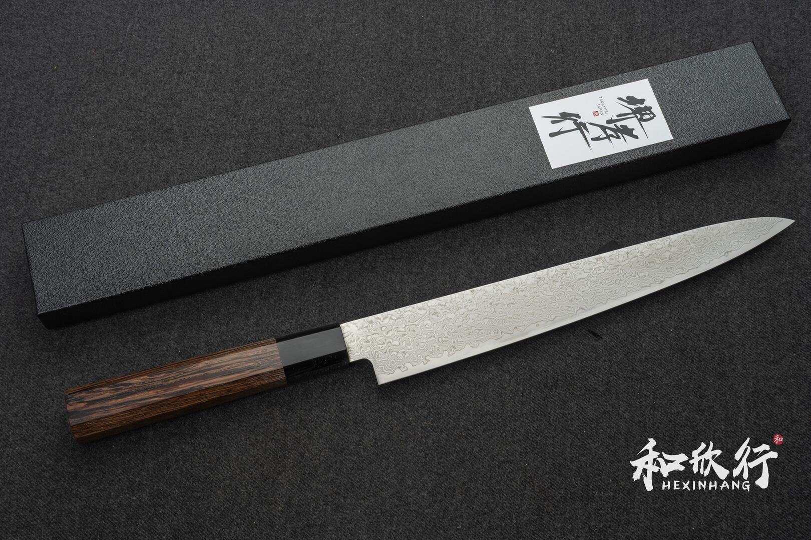 堺孝行Sakai Takayuki 銀河ZA-18 大馬士革紋和筋引240mm